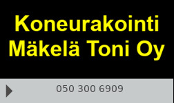 Koneurakointi Mäkelä Toni Oy logo